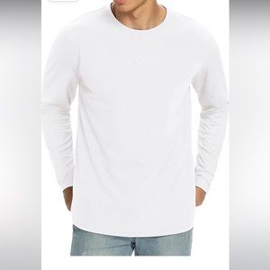 Long sleeve crew neck pullover T-shirt L new with tags